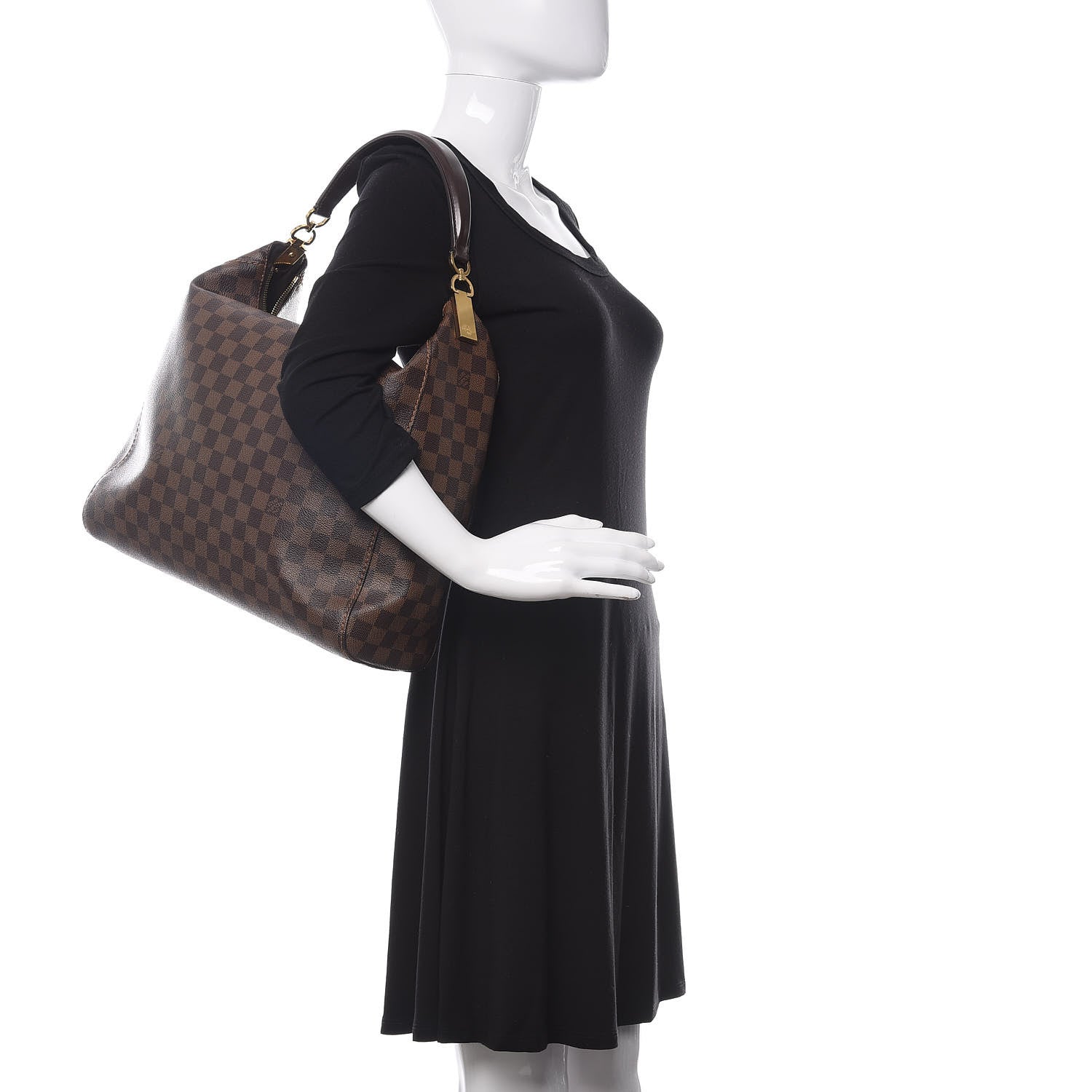 Louis Vuitton Damier Ebene Portobello GM 2 of 11