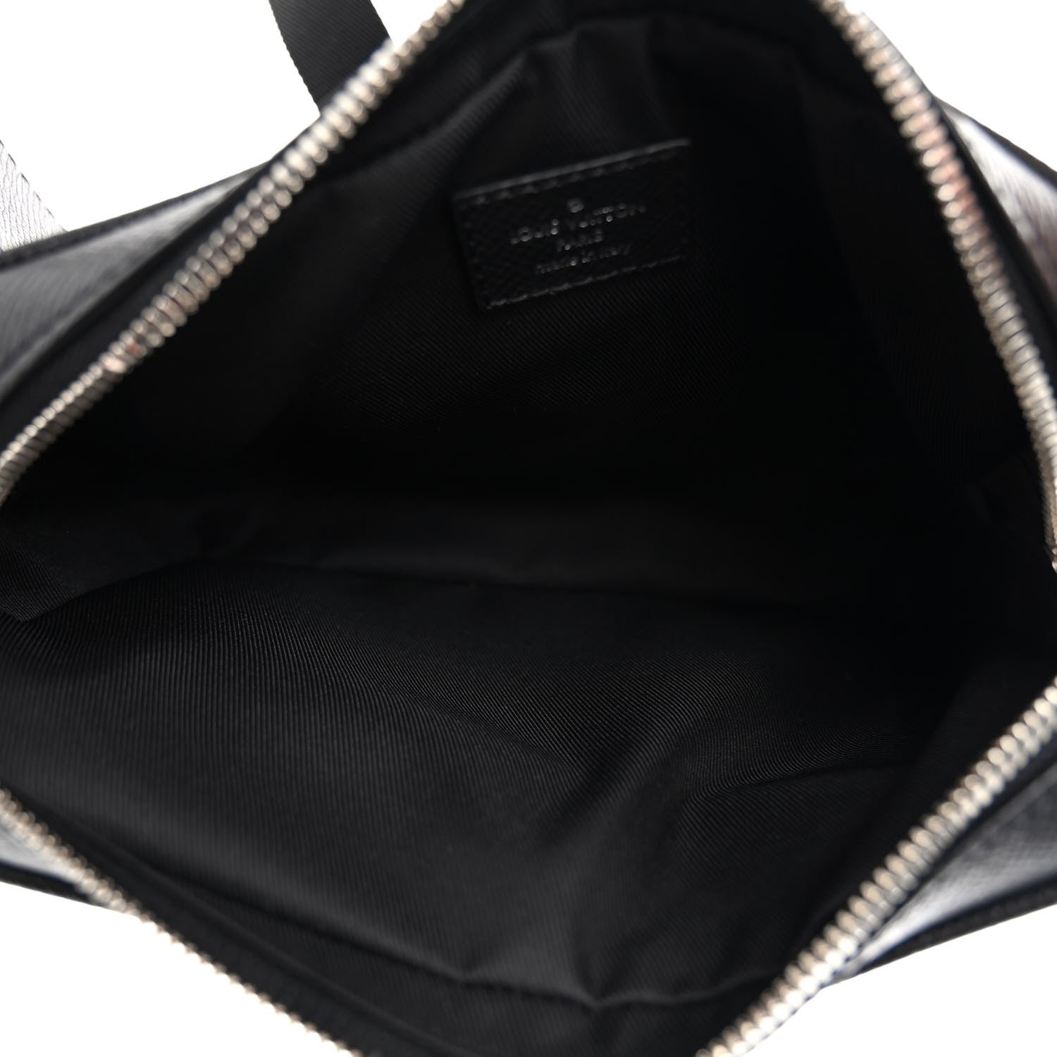 Louis Vuitton Taiga Monogram Eclipse Outdoor Bum Bag Black 5 of 9