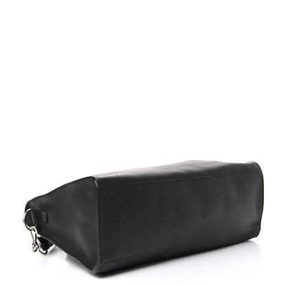 Balenciaga Veau Grana Perforated Blackout Hardware City Black 3 of 9