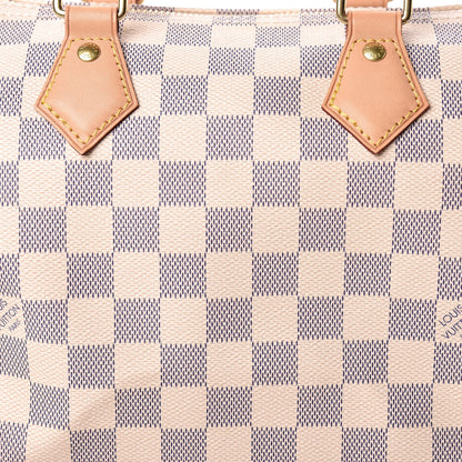Louis Vuitton Damier Azur Speedy Bandouliere 25 9 of 11