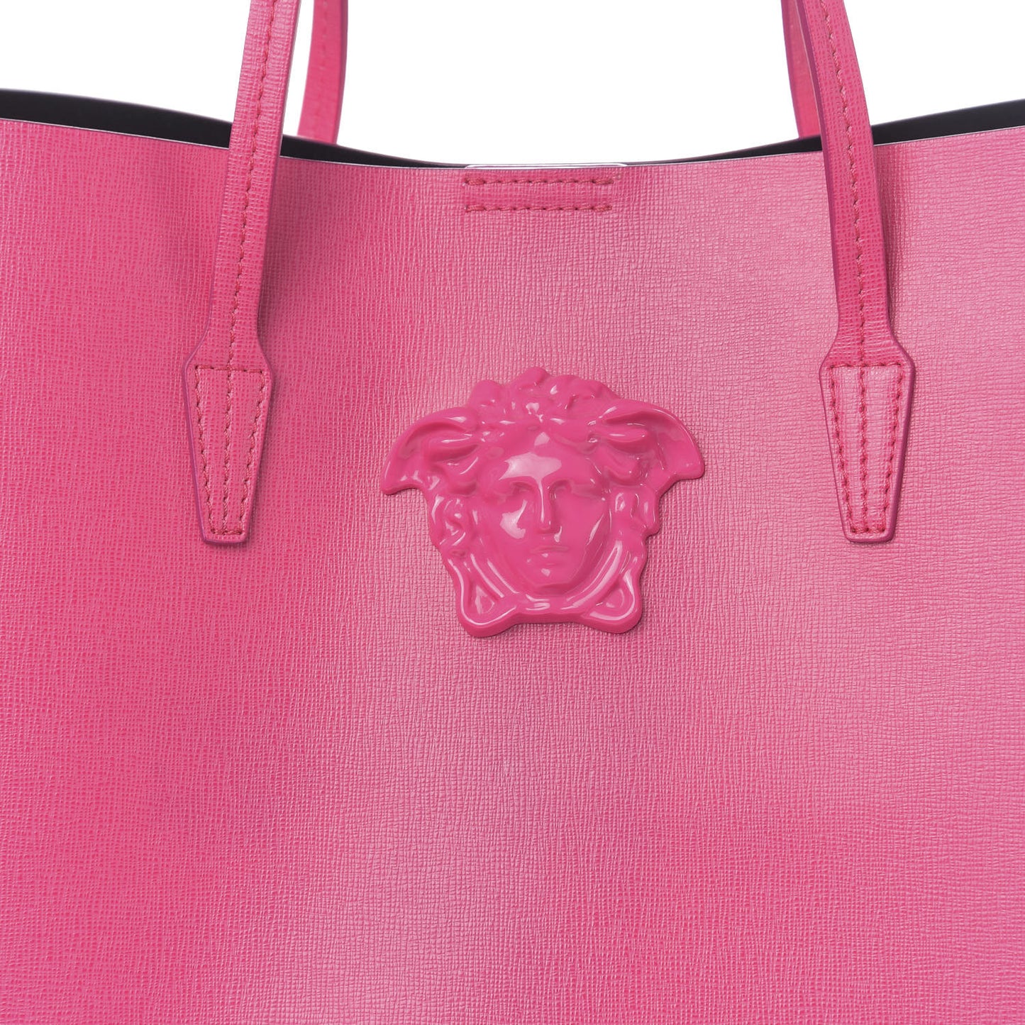 Saffiano Palazzo Medusa Tote Pink