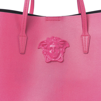 Versace Saffiano Palazzo Medusa Tote Pink 11 of 11