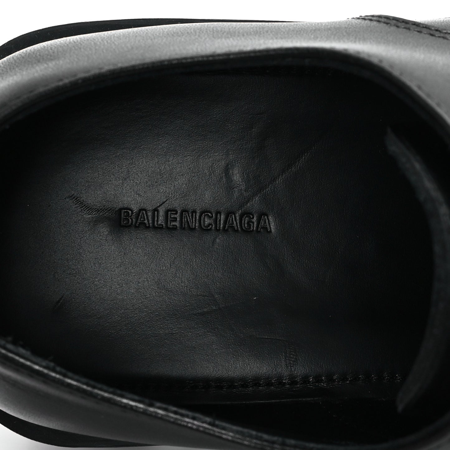 Calfskin Trooper Derby Loafers 38 Black