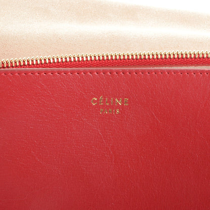 Celine Palmelato Calfskin Blade Flap Red 7 of 10