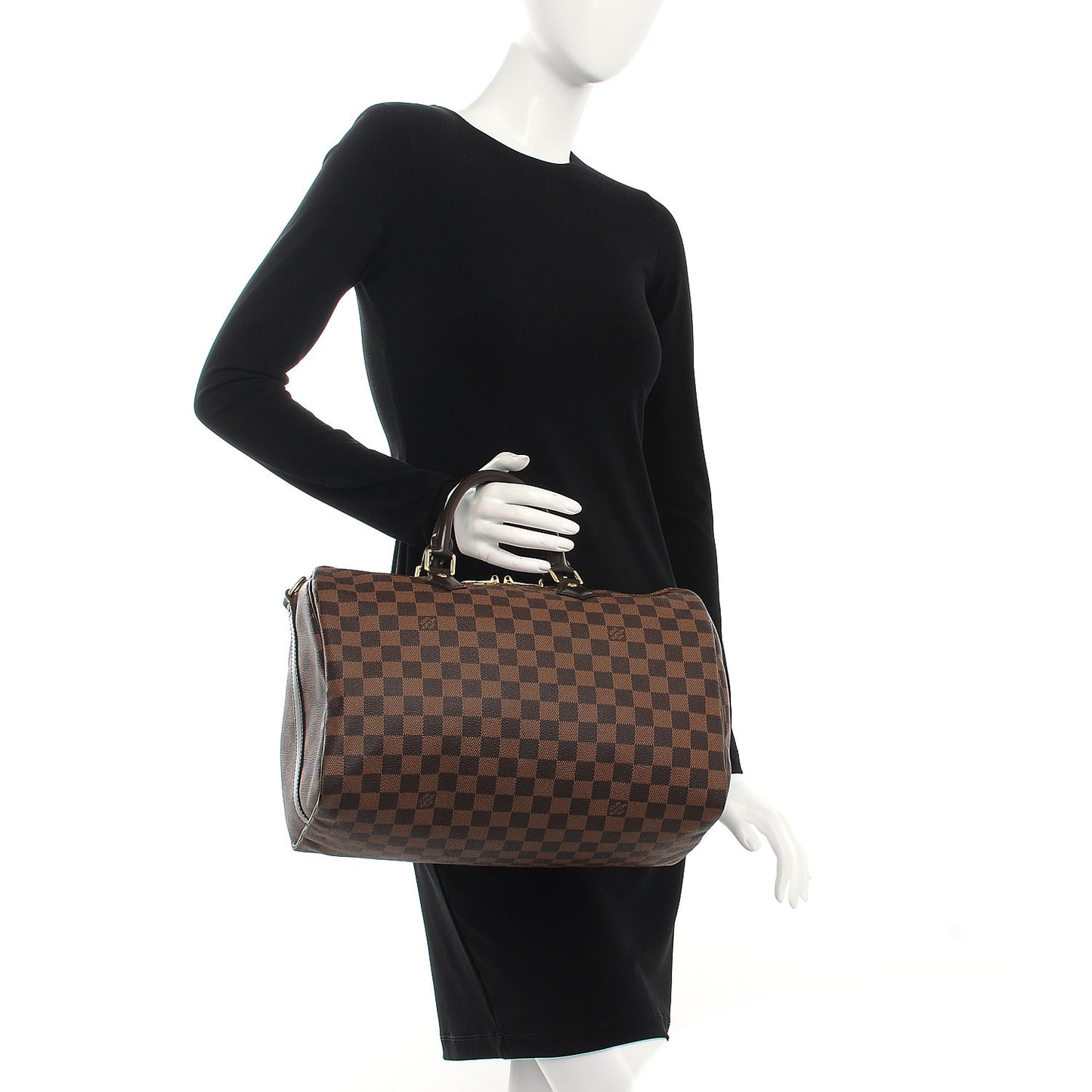 Damier Ebene Speedy Bandouliere 35
