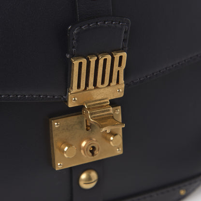 Christian Dior Calfskin Studded Square Dioraddict Flap Black 12 of 14