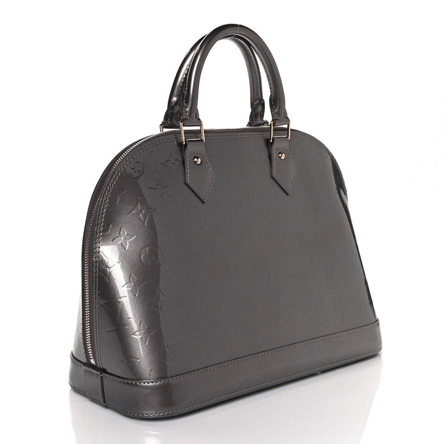 Louis Vuitton Vernis Alma PM Gris Art Deco 3 of 8