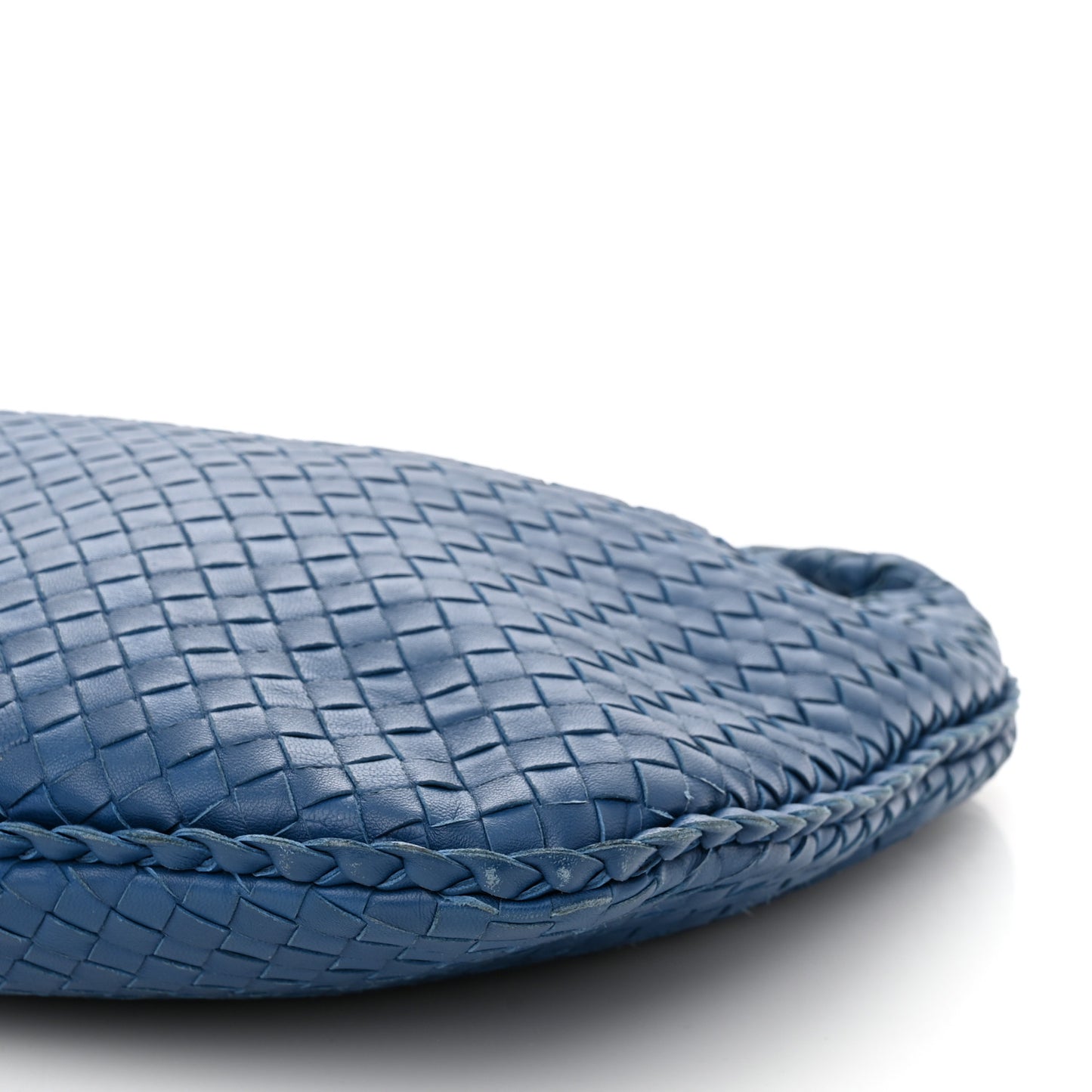 Nappa Intrecciato Medium Veneta Hobo Oceano