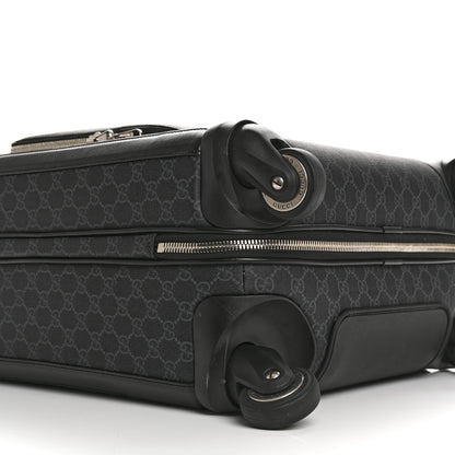 Gucci GG Supreme Monogram Calfskin Carry On Trolley Black 8 of 11
