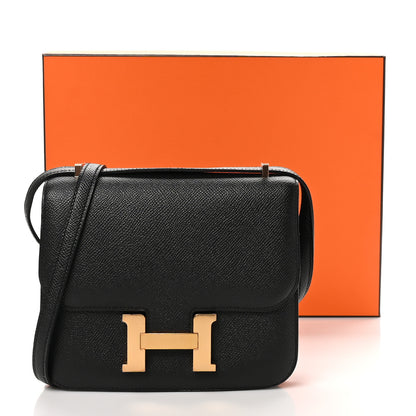 Hermes Epsom Constance 18 Black 12 of 12