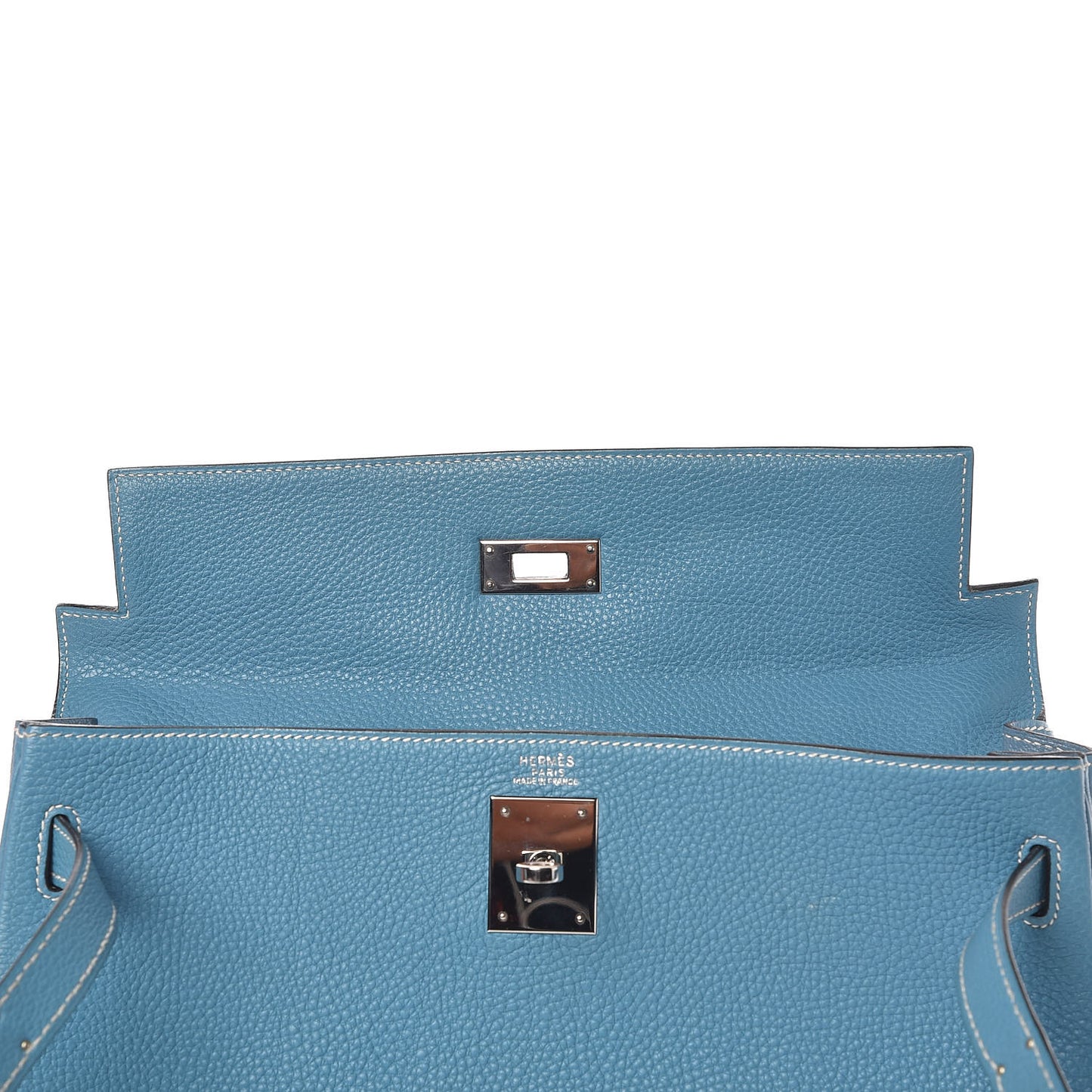 Togo Kelly Retourne 32 Blue Jean