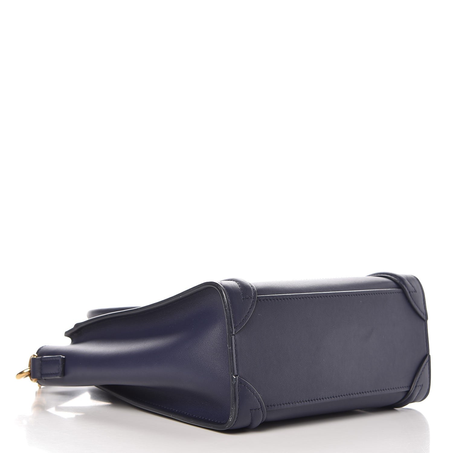 Celine Smooth Calfskin Nano Luggage Ink 4 of 10