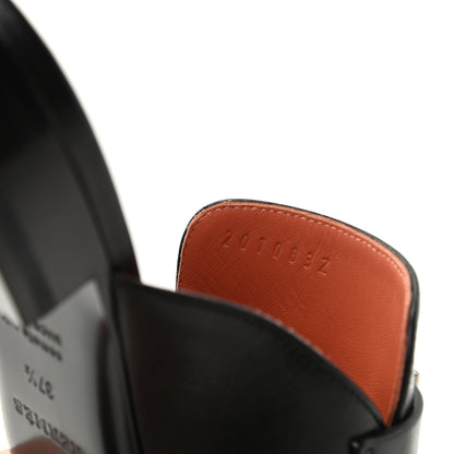 Hermes Goatskin Trocadero Mule 37.5 Black 10 of 11