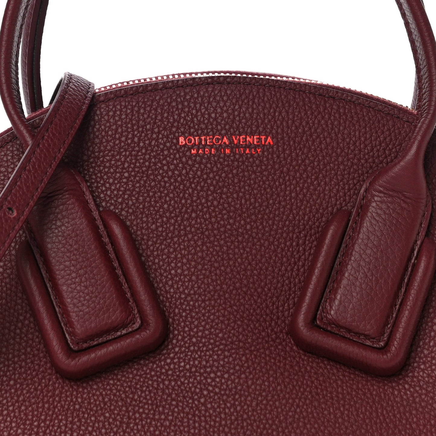 Grained Calfskin Swoop Bordeaux