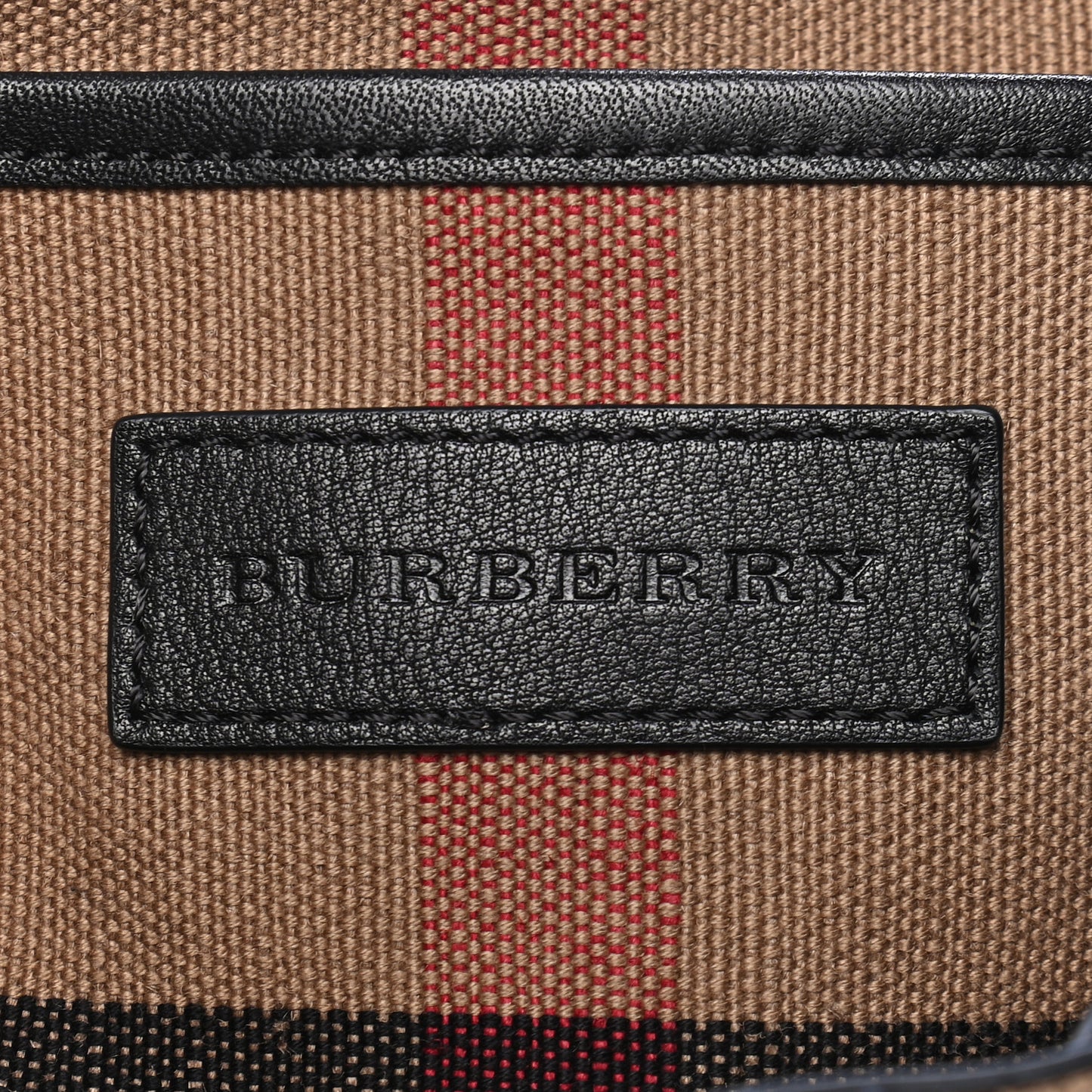 Overdyed Canvas Mega Check Heart Print Medium Chiltern Backpack Black