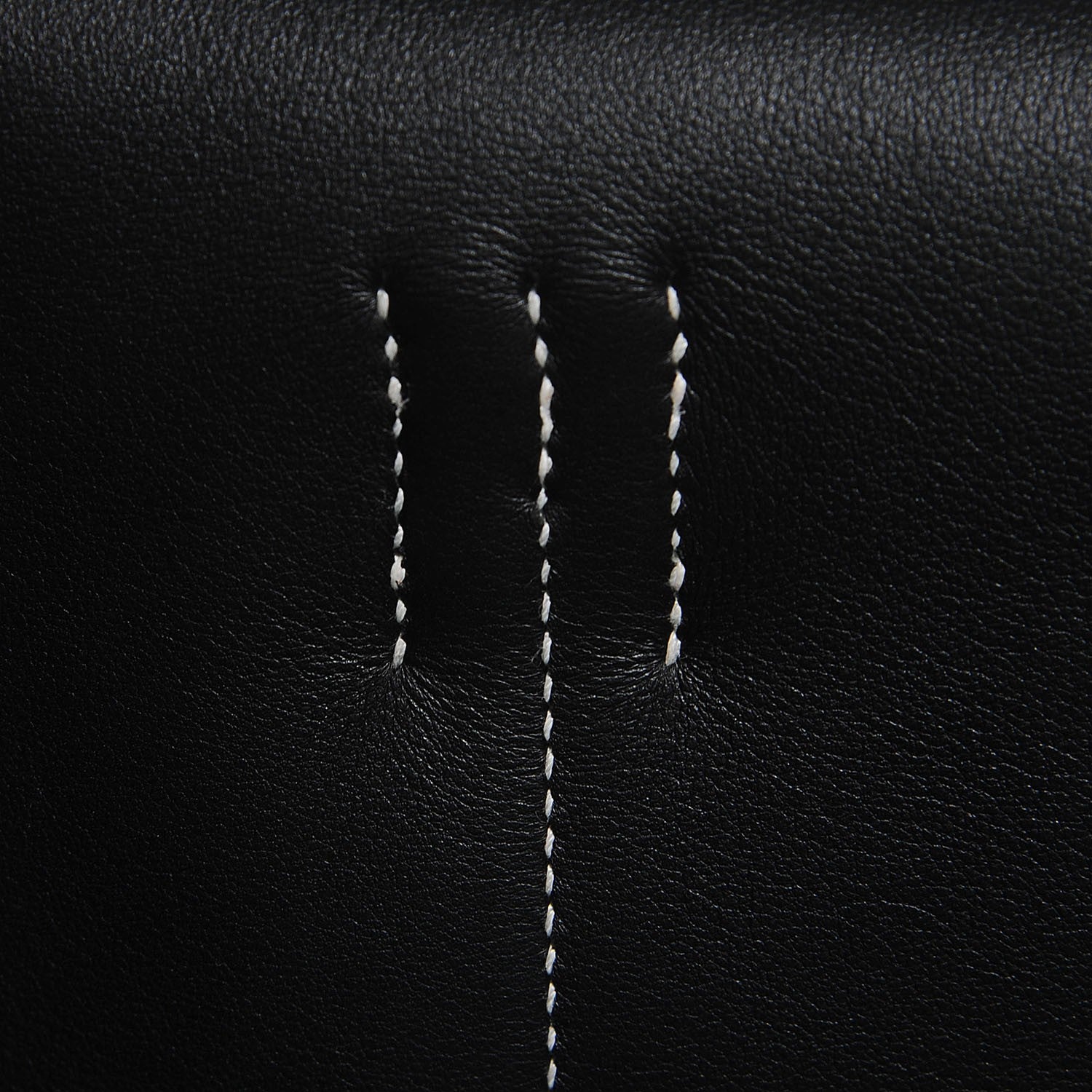 Hermes Taurillon Clemence Halzan 31 Black 10 of 13