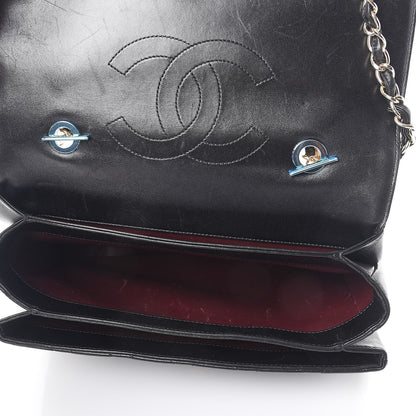 Chanel Lambskin Quilted Large Trendy CC Dual Handle Flap Bag Black 6 of 16