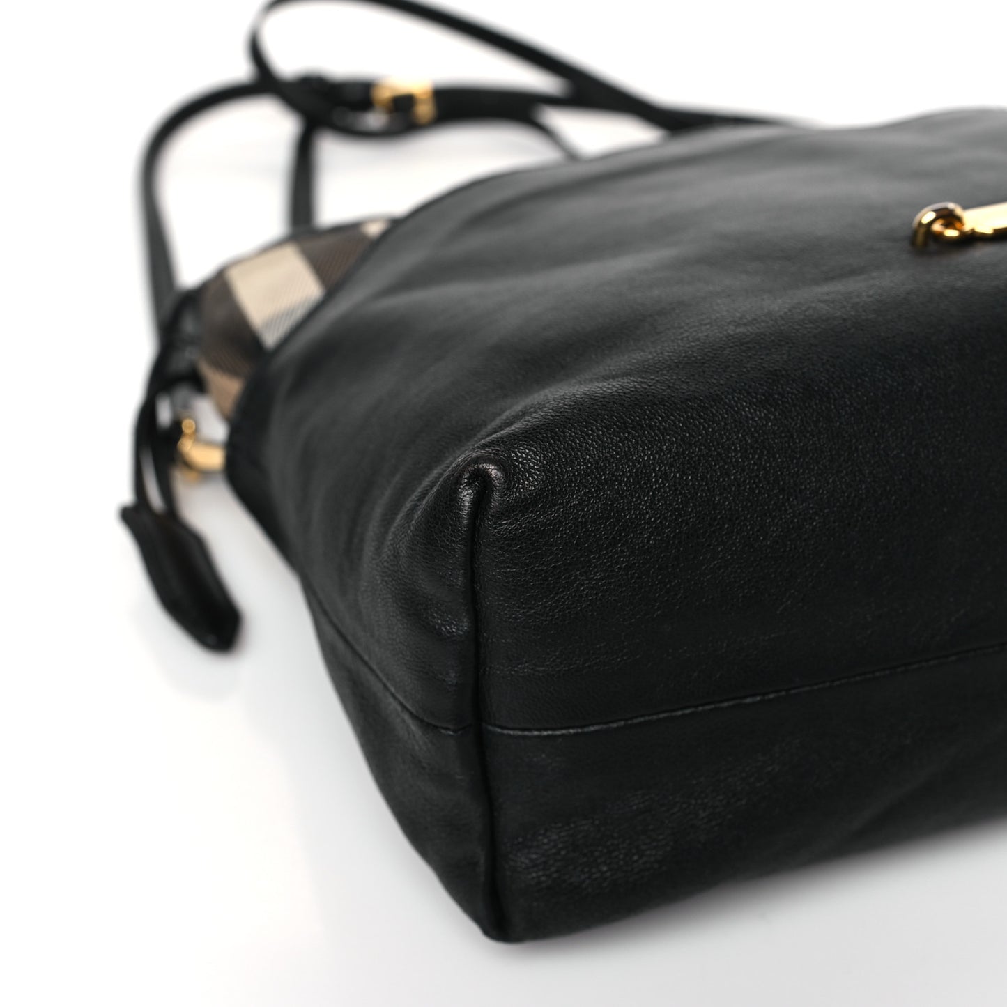 Derby Calfskin House Check Little Crush Black