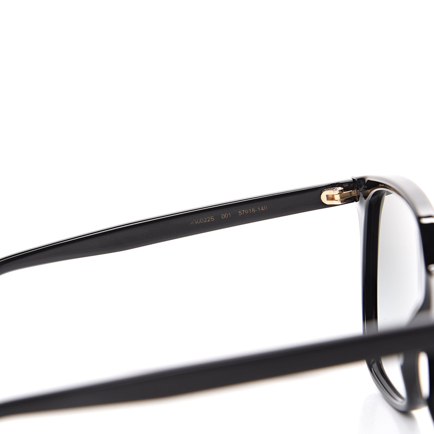 Acetate GG Sunglasses GG0022S Black