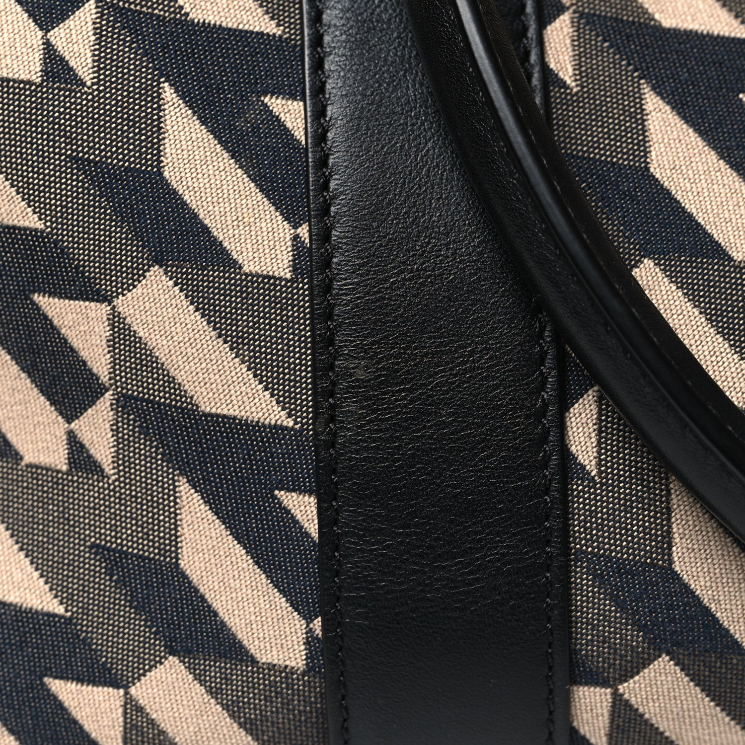 Mulberry Monogram Smooth Calfskin Canvas Print Bayswater Black 11 of 11