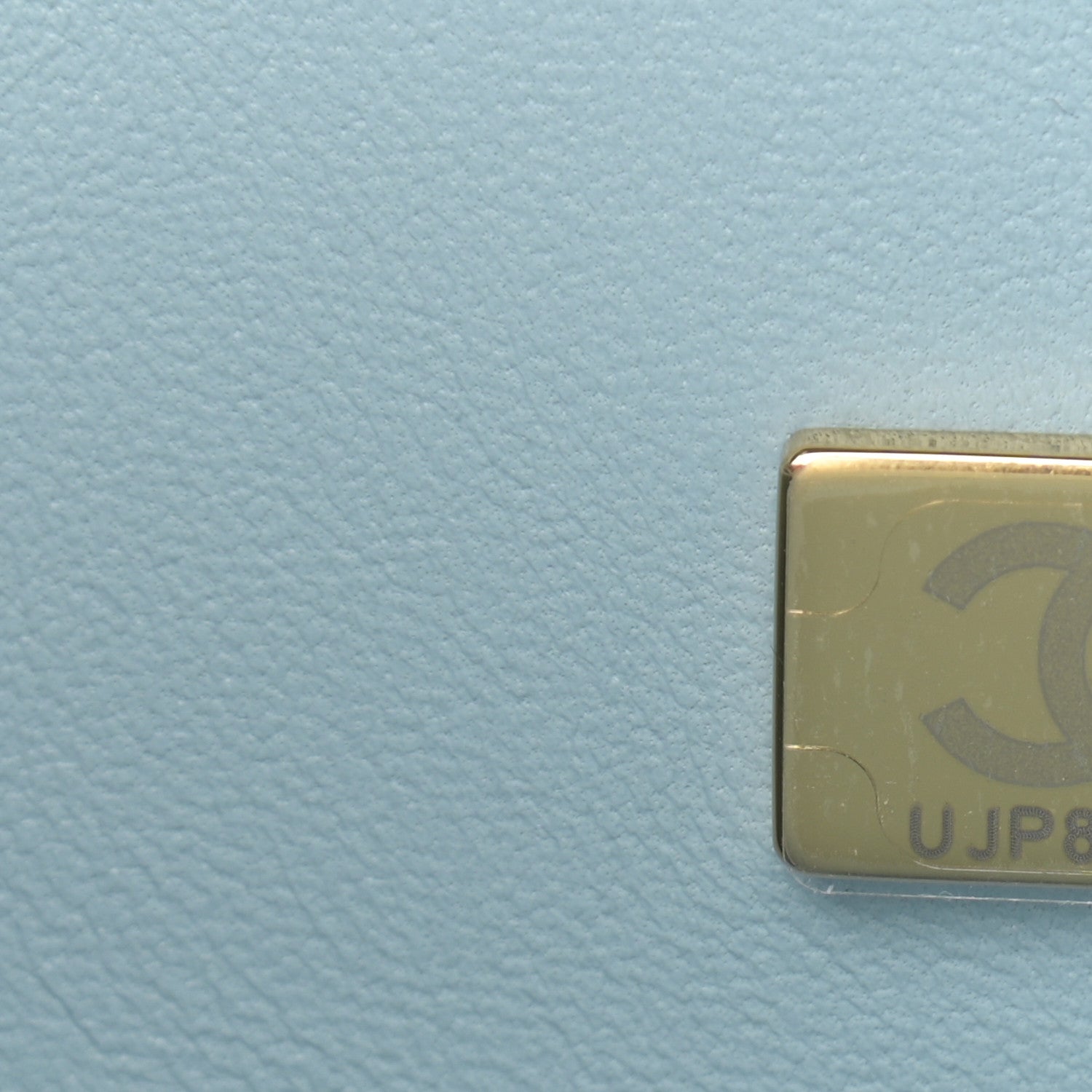 Chanel Caviar Quilted Medium Double Flap Light Blue 6 of 10