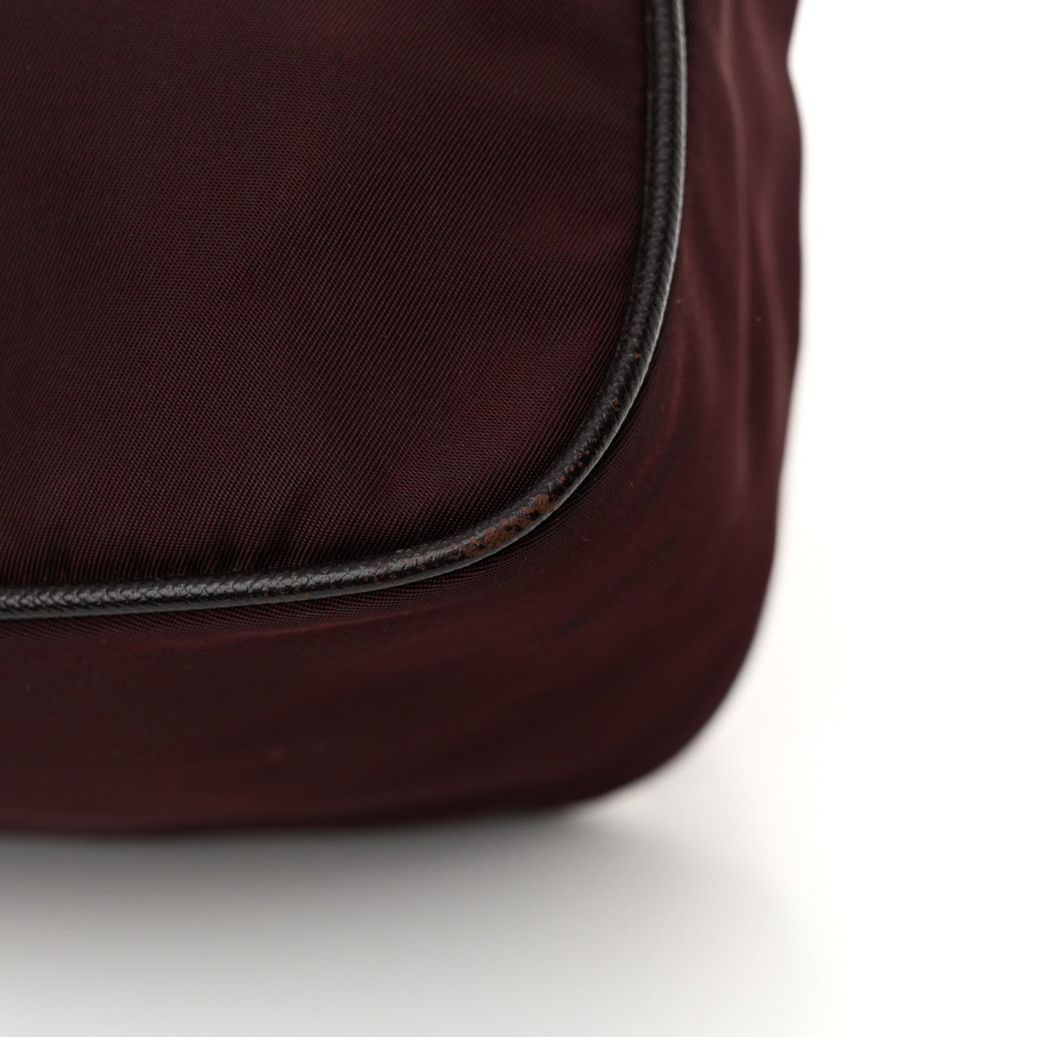 Prada Tessuto Nylon Saffiano Hobo Plum 13 of 13