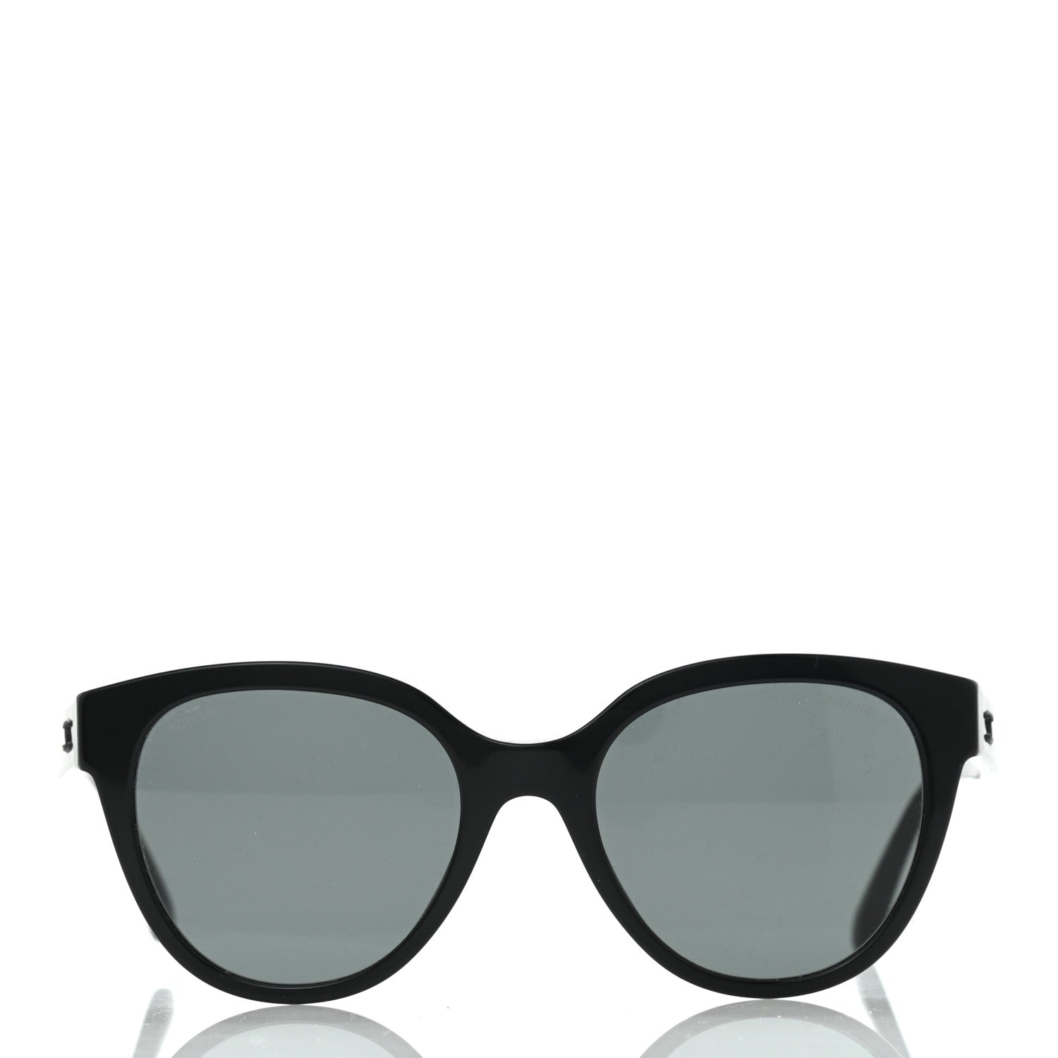 Chanel Acetate CC Butterfly Sunglasses 5414 Black 2 of 9