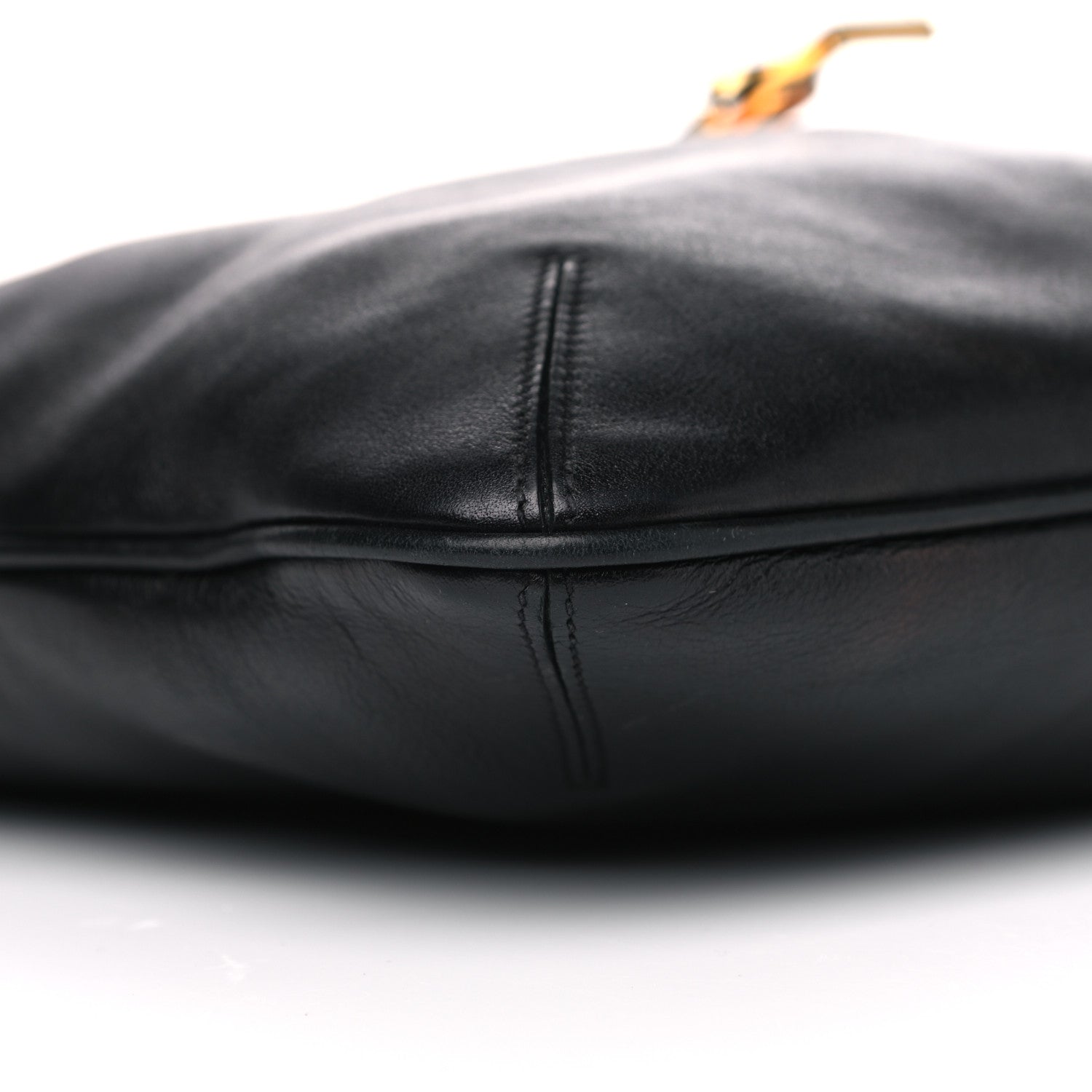 Saint Laurent Calfskin Monogram Hobo Black 7 of 12