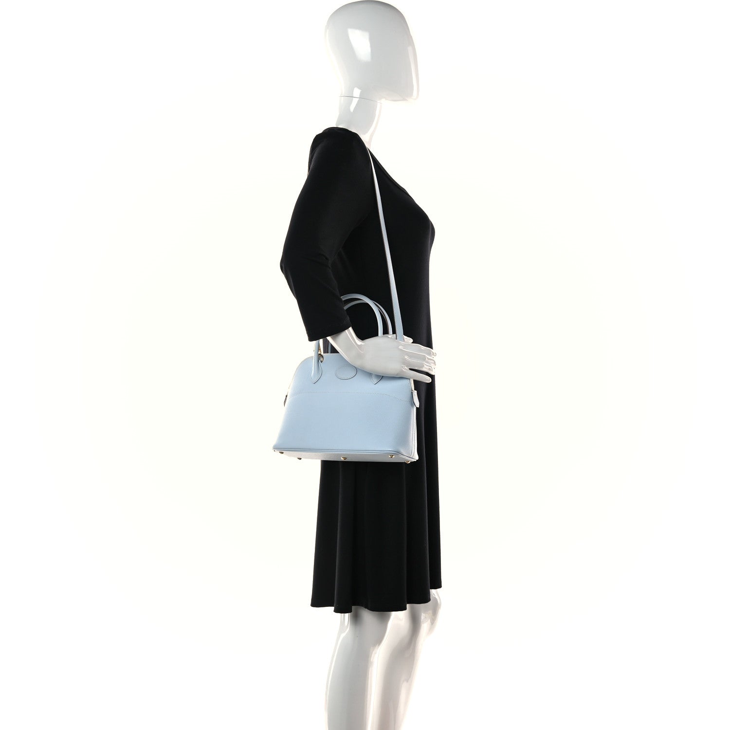 Hermes Epsom Bolide 27 Bleu Brume 1 of 10