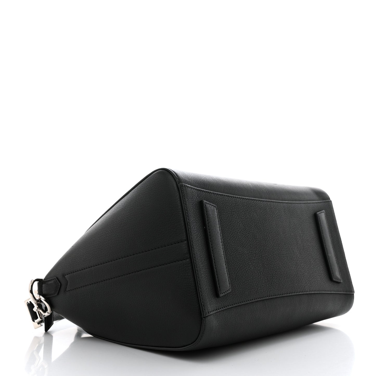 Sugar Goatskin Medium Antigona Black