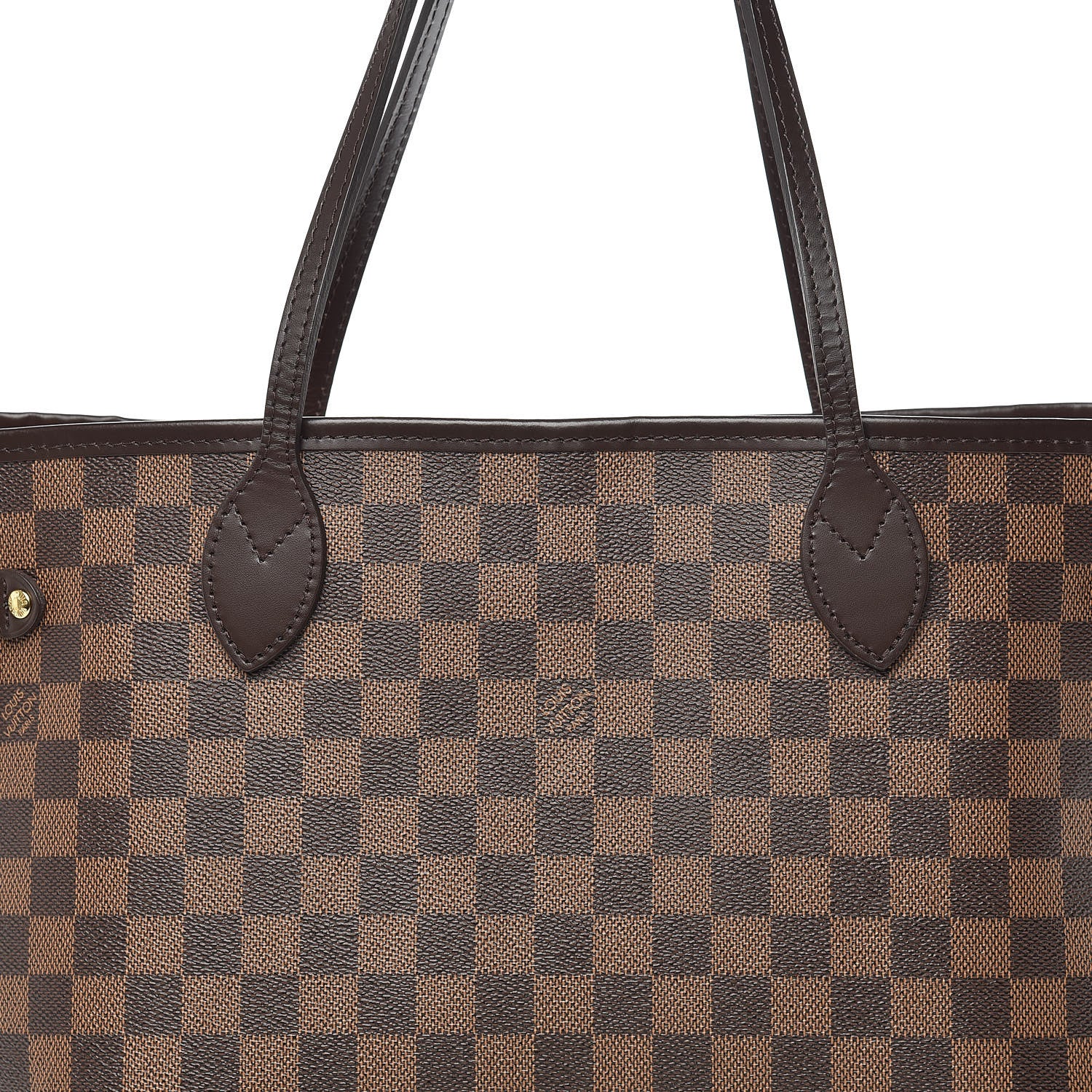 Louis Vuitton Damier Ebene Neo Neverfull MM Rose Ballerine 12 of 17