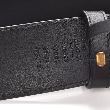 Gucci Calfskin Double G 40mm Belt 85 34 Black 6 of 6