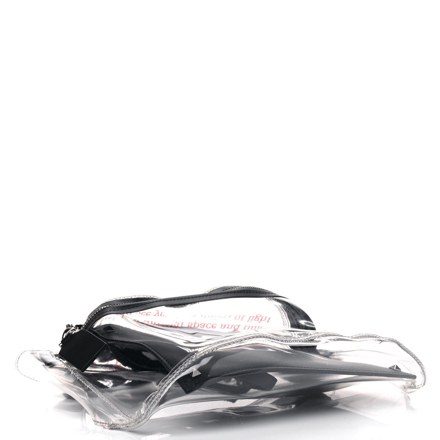 PVC VLTN Belt Bag Black