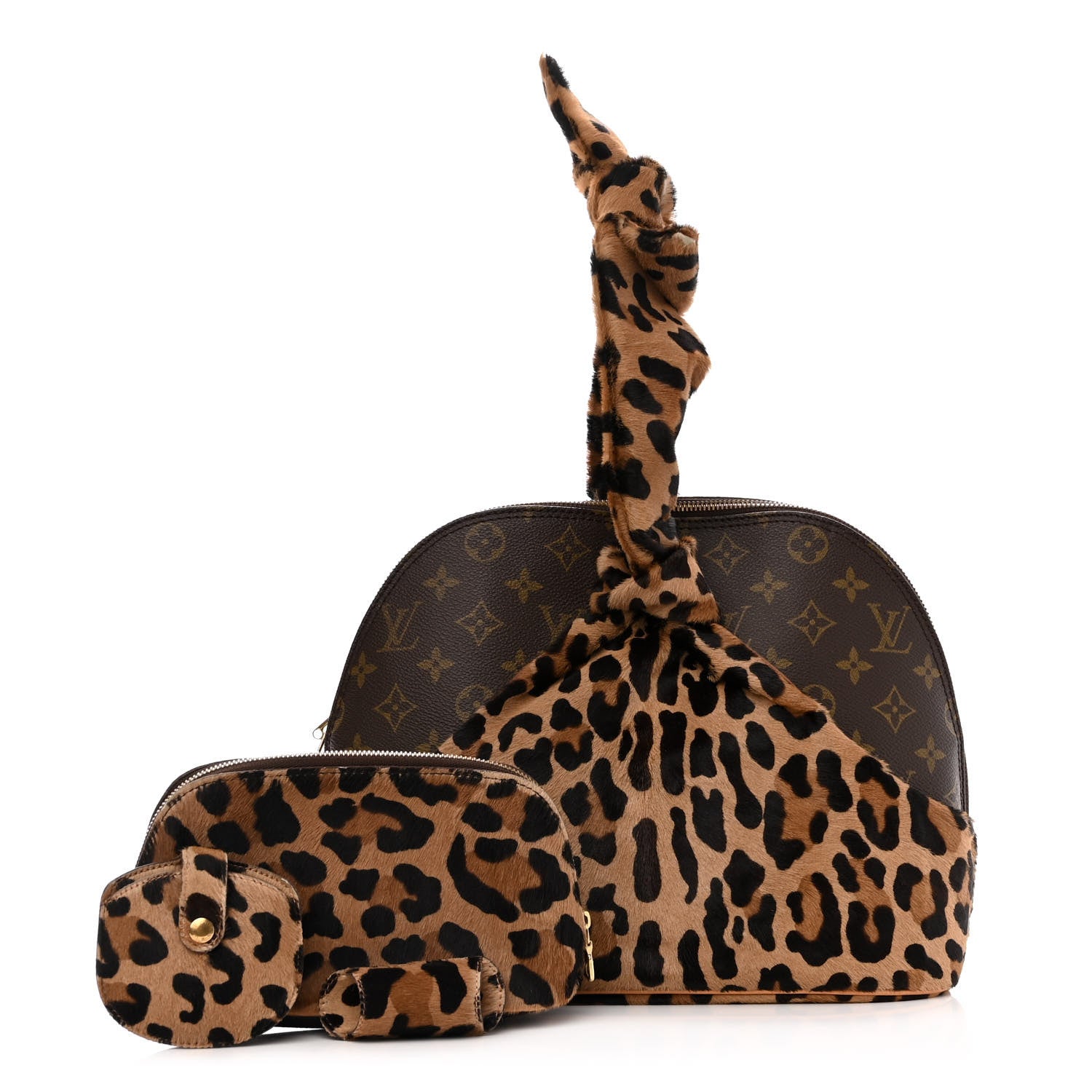 Louis Vuitton Monogram Azzedine Alaia Leopard Alma 1 of 13