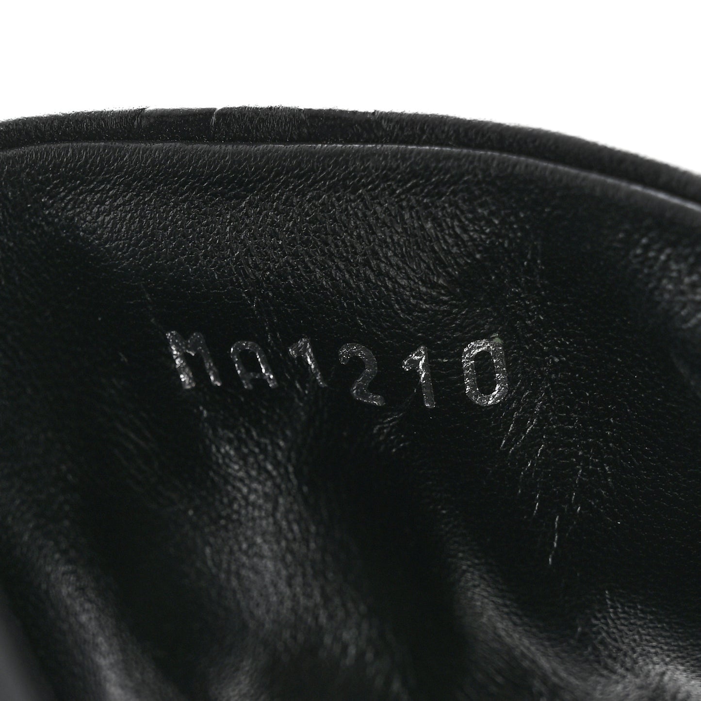 Lambskin Embossed Monogram Revival Mid Heel Mules 38 Black