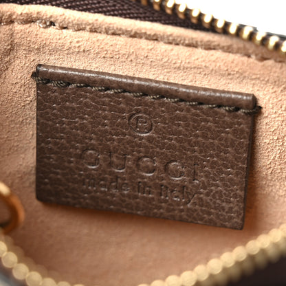 Gucci GG Supreme Monogram Web Ophidia Key Case Beige New Acero 6 of 7