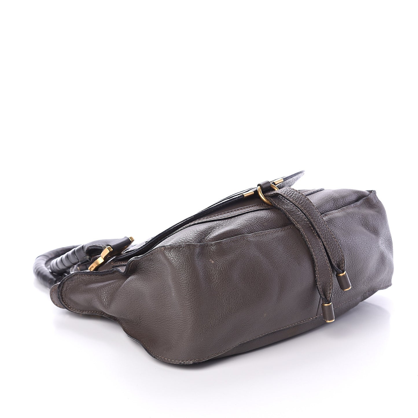Calfskin Medium Marcie Satchel Ash