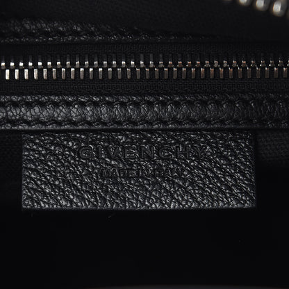 Givenchy Sugar Goatskin Striped Small Antigona Black Red 6 of 11