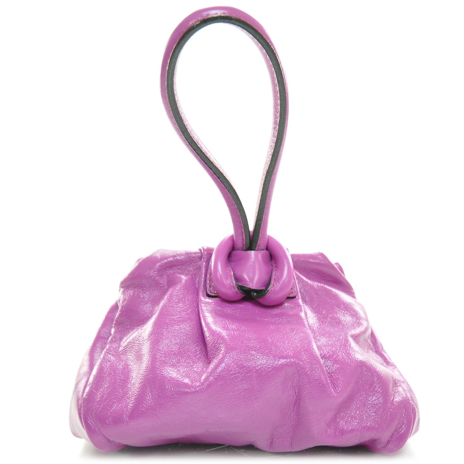 Marc Jacobs Leather Rana Frog Pouch Clutch 4 of 8