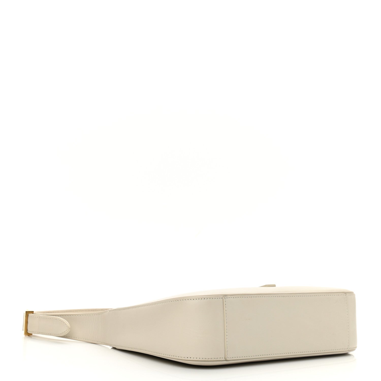 Saint Laurent Smooth Calfskin Le 5 A 7 Hobo Blanc Vintage 4 of 11