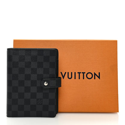 Louis Vuitton Damier Graphite Medium Ring Agenda Cover 7 of 7