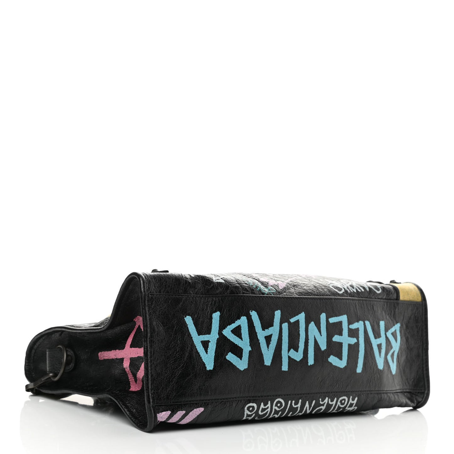 Agneau Graffiti All Over Classic Hardware City Black Multicolor