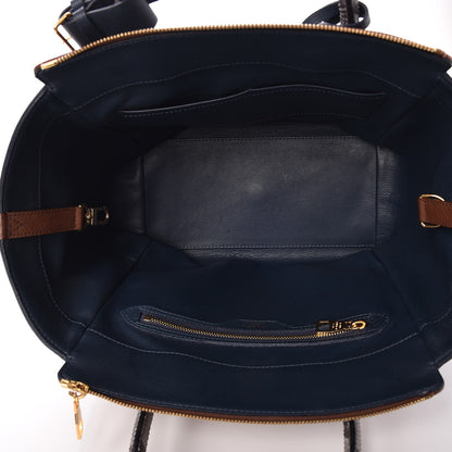 Louis Vuitton Ostrich Python Majestueux Tote MM Blue 8 of 8