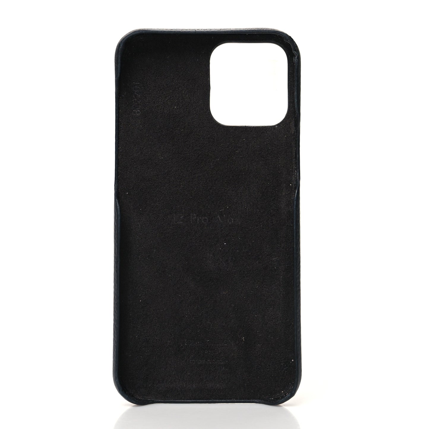 Monogram iPhone 12 Pro Max Bumper Black