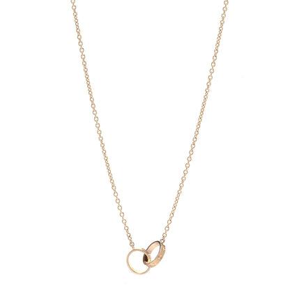 Cartier 18K Yellow Gold Interlocking LOVE Necklace 1 of 8