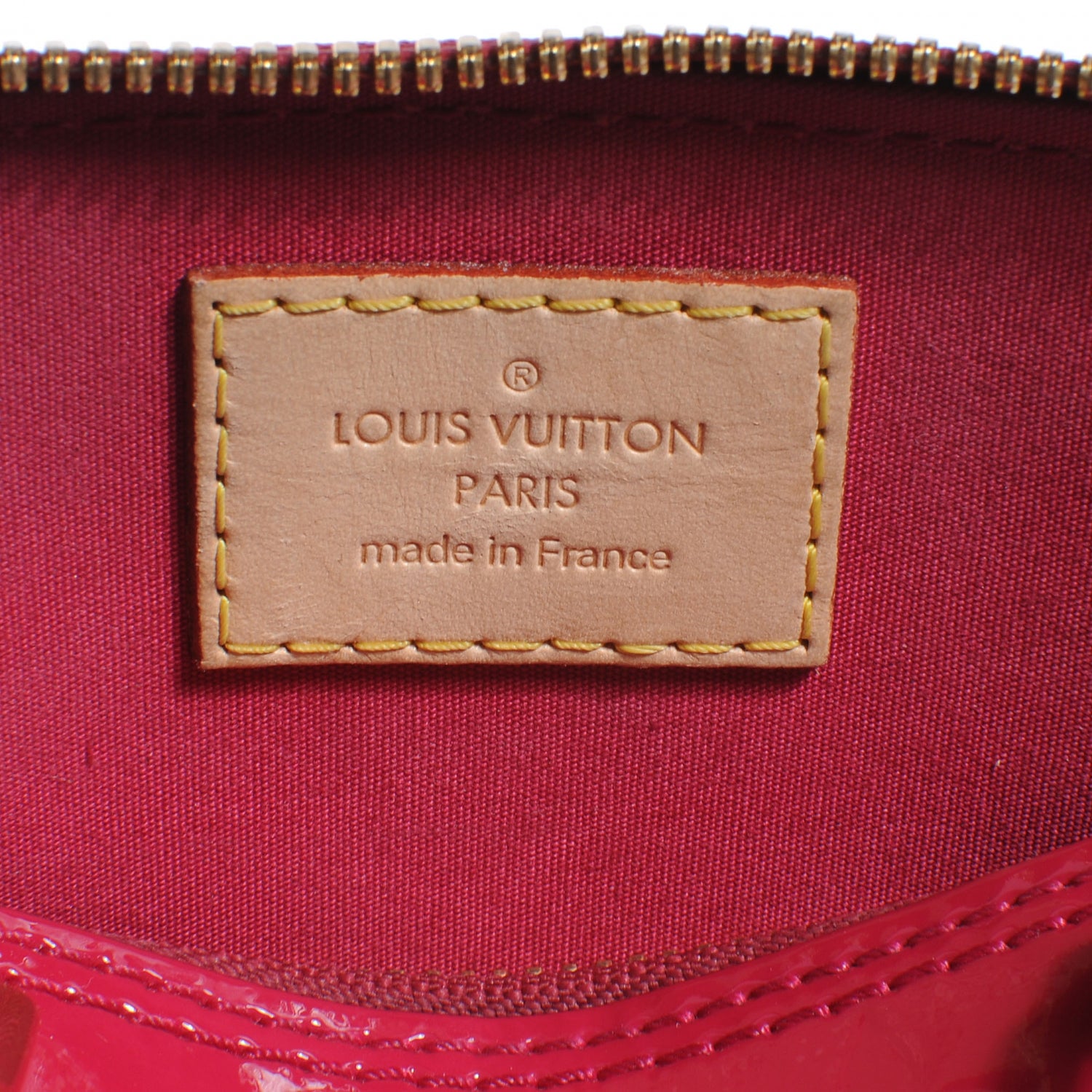 Louis Vuitton Vernis Alma BB Rose Indien 7 of 8