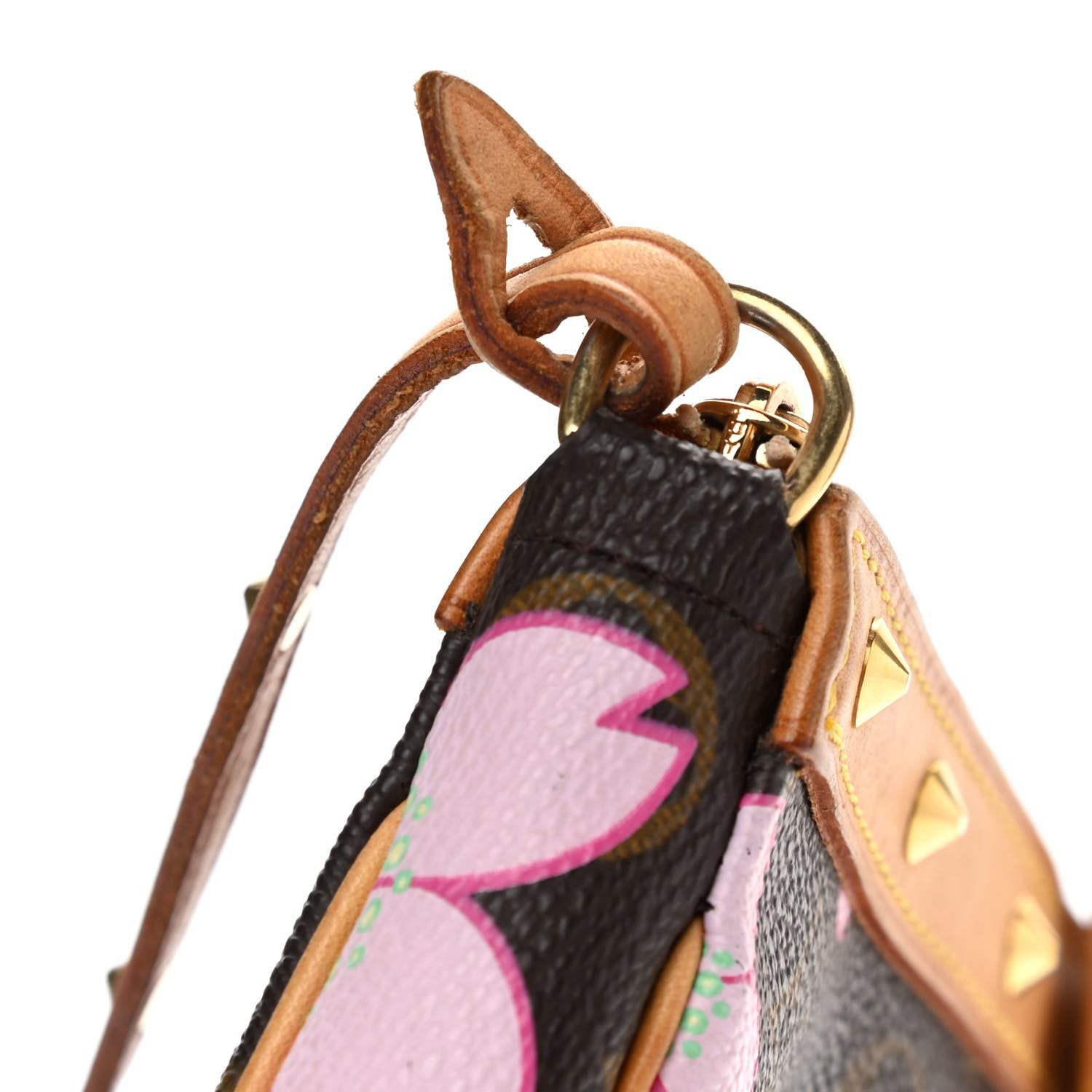 Louis Vuitton Monogram Cherry Blossom Pochette Accessories Brown 10 of 12