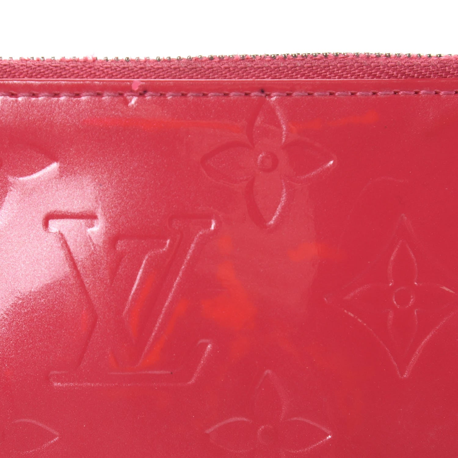 Louis Vuitton Vernis Key Pouch Framboise 8 of 8