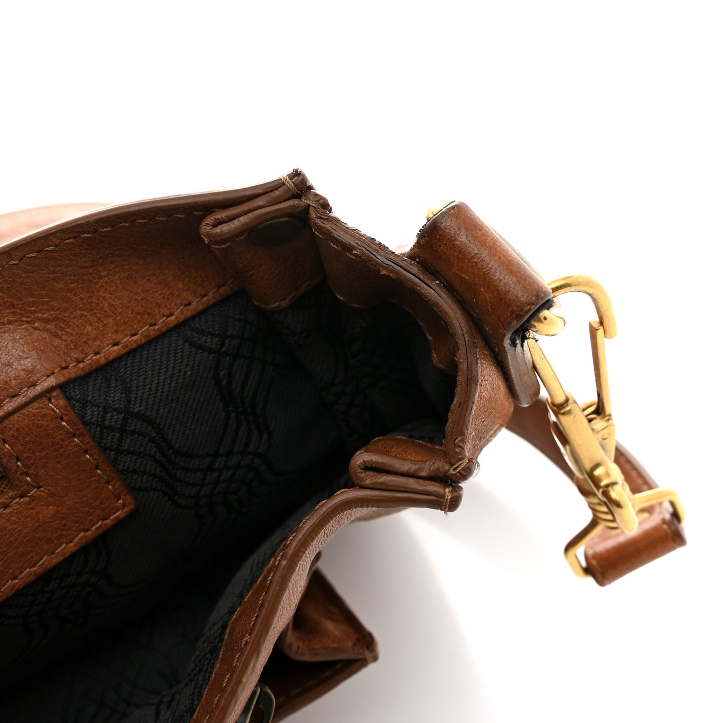 Lambskin Medium PS1 Satchel Saddle
