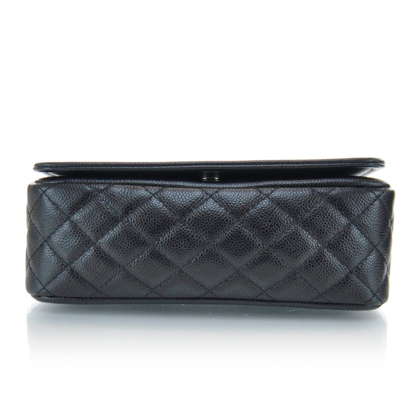Caviar Timeless Medium Flap Black